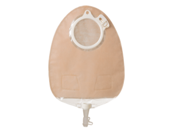 SENSURA CLICK TRANSPARENT UROSTOMY POUCH, FLANGE SIZE 1 9/16IN (40MM) BX/10