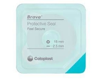 BRAVA WIDE ADHESIVE PROTECTIVE RINGS 18MM ID 76MM OD 2.5MM THICK BX/10