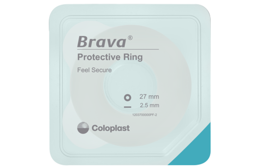 BRAVA WIDE ADHESIVE PROTECTIVE RINGS 27MM ID 76MM OD 2.5MM THICK BX/10