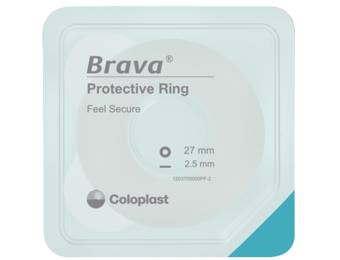 BRAVA WIDE ADHESIVE PROTECTIVE RINGS 27MM ID 76MM OD 2.5MM THICK BX/10