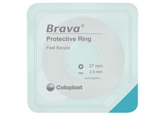 BRAVA WIDE ADHESIVE PROTECTIVE RINGS 27MM ID 76MM OD 2.5MM THICK BX/10