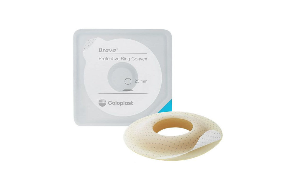 BRAVA PROTECTIVE RING CONVEX 45/85mm 6.6mm FOR FLUSH & RETRACTED STOMAS BX/10