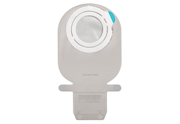 SENSURA  MIO 2 PC FLEX POUCH, DRAINABLE, MAXI, TRANSPARENT, FLANGE SIZE 50MM BX/10