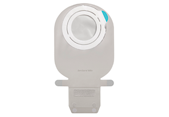 SENSURA  MIO 2 PC FLEX POUCH, DRAINABLE, MAXI, TRANSPARENT, NO FILTER, FLANGE SIZE 70MM BX/10