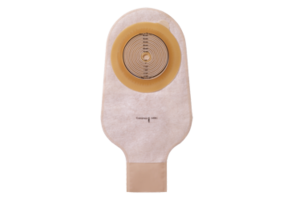 ASSURA 1-PIECE EXTRA-EXTENDED WEAR CONVEX TRANSPARENT DRAINABLE POUCH, CUT-TO-FIT UP TO 1 3/4IN (43MM) BX/10