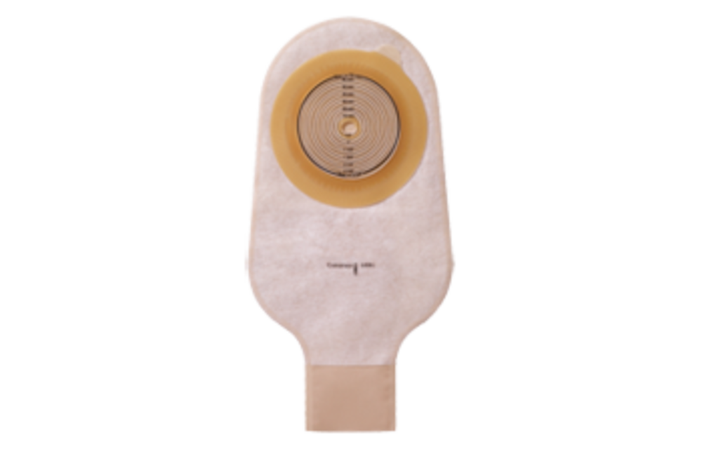 ASSURA 1-PIECE CONVEX OPAQUE DRAINABLE POUCH, CUT-TO-FIT UP TO 1 3/4IN (43MM) BX/10