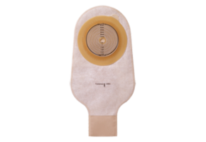 ASSURA 1-PIECE CONVEX OPAQUE DRAINABLE POUCH, CUT-TO-FIT UP TO 1 3/4IN (43MM) BX/10