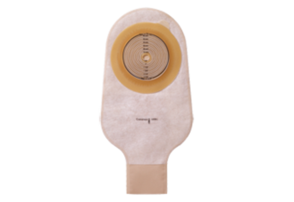 ASSURA 1-PIECE CONVEX OPAQUE DRAINABLE POUCH, CUT-TO-FIT UP TO 1 3/4IN (43MM) BX/10