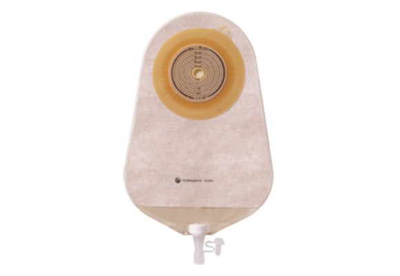 ASSURA 1-PIECE CONVEX TRANSPARENT UROSTOMY POUCH, CUT-TO-FIT UP TO 1 1/4IN (33MM) BX/10