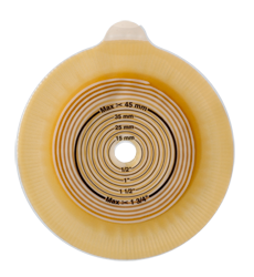 ASSURA CONVEX SKIN BARRIER, FLANGE SIZE 2IN (50MM) PRE-CUT 1IN (25MM) BX/5