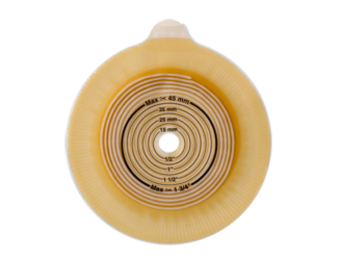 ASSURA CONVEX SKIN BARRIER, FLANGE SIZE 2 3/8IN (60MM) PRE-CUT 1 5/8IN (41MM) BX/5