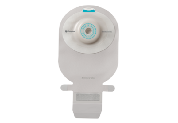 SENSURA MIO 1-PIECE DRAINABLE POUCH W/ EASICLOSE WIDE OUTLET MAXI (11") SOFT CONVEX PRE-CUT 25mm (1") OPAQUE W/ WINDOW BX/10