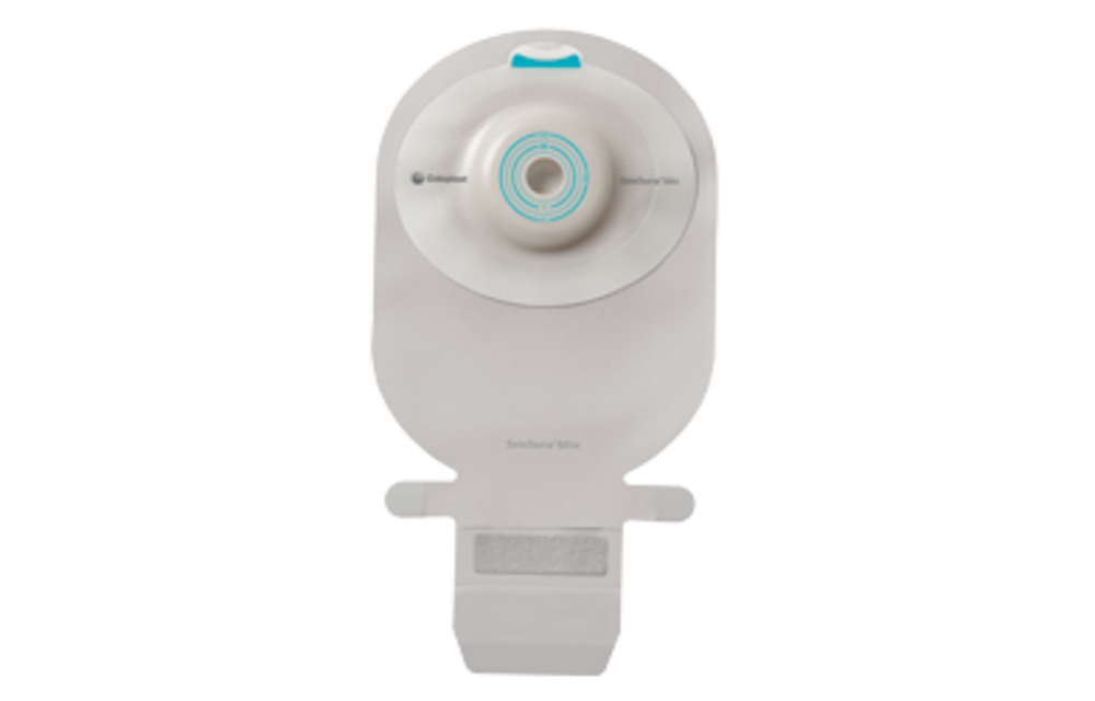 SENSURA MIO 1-PIECE DRAINABLE POUCH W/ EASICLOSE WIDE OUTLET MAXI (11") SOFT CONVEX PRE-CUT 28mm (1 1/8") OPAQUE W/ WINDOW BX/10