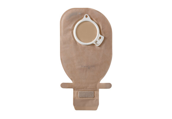 ASSURA OPAQUE DRAINABLE POUCH WITH EASICLOSE, FLANGE SIZE 1 9/16IN (40MM) BX/10