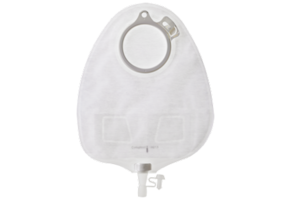 ASSURA TRANSPARENT UROSTOMY POUCH, FLANGE SIZE 2IN (50MM) BX/10