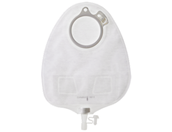ASSURA TRANSPARENT UROSTOMY POUCH, FLANGE SIZE 2 3/8IN (60MM) BX/10