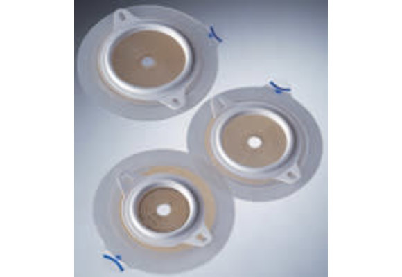 ASSURA SKIN BARRIER, FLANGE SIZE 1 9/16 (40MM), PRE-CUT 1IN (25MM) BX/5