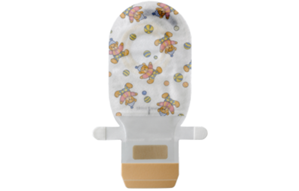 EASIFLEX PEDIATRIC DRAINABLE POUCH, FLANGE SIZE 1 1/8IN (30MM) BX/10