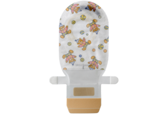 EASIFLEX PEDIATRIC DRAINABLE POUCH, FLANGE SIZE 1 1/8IN (30MM) BX/10
