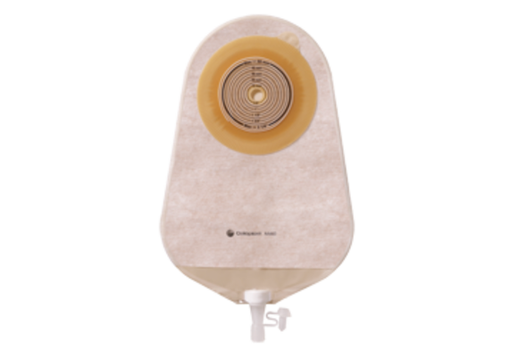 ASSURA 1-PIECE CONVEX LIGHT TRANSPARENT UROSTOMY POUCH, CUT-TO-FIT UP TO 1 3/4IN (43MM) BX/10