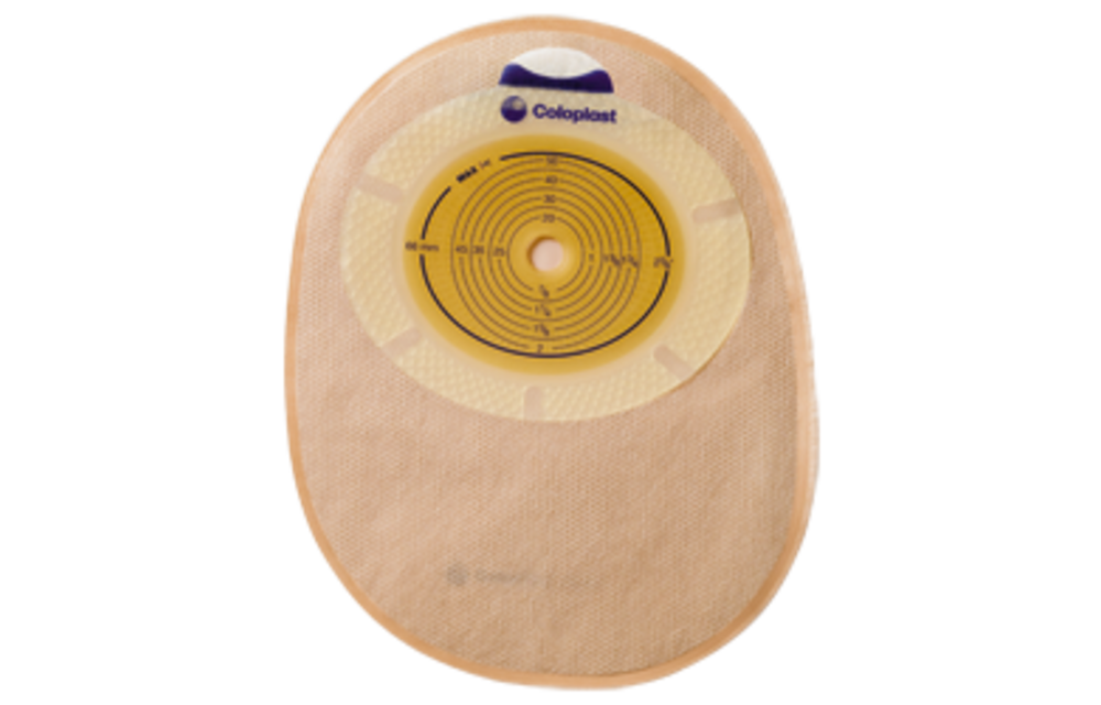 SENSURA 1-PIECE CONVEX LIGHT OPAQUE CLOSED POUCH, PRE-CUT 1 1/8IN (28MM) BX/10