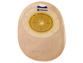 SENSURA 1-PIECE CONVEX LIGHT OPAQUE CLOSED POUCH, PRE-CUT 1 1/8IN (28MM) BX/10