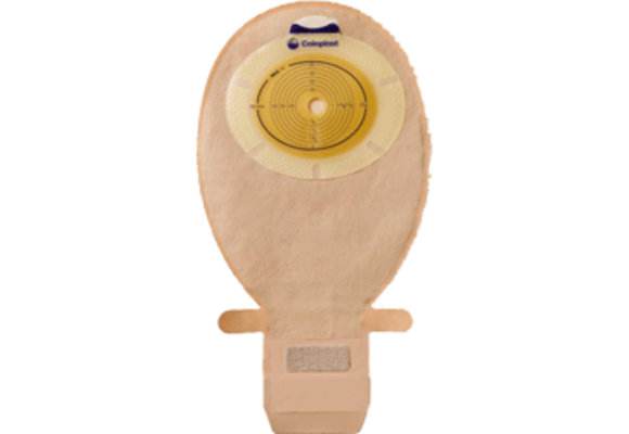 SENSURA 1-PIECE TRANSPARENT DRAINABLE POUCH, PRE-CUT 1 1/8IN (30MM) BX/10