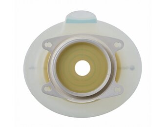 SENSURA MIO 2-PIECE CLICK SKIN BARRIER LIGHT CONVEX PRE-CUT 41mm (1 5/8") YELLOW 70mm BX/5