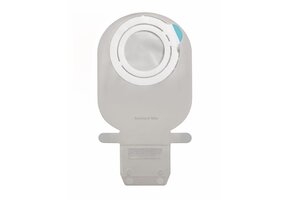 SENSURA MIO FLEX DRAINABLE POUCH W/ EASICLOSE WIDE-OUTLET 90mm (3 1/2") COUPLING SIZE TRANSPARENT MAXI BX/10