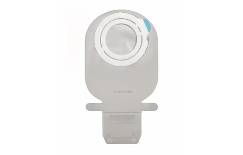 SENSURA MIO FLEX DRAINABLE POUCH W/ EASICLOSE WIDE-OUTLET 90mm (3 1/2") COUPLING SIZE TRANSPARENT MAXI BX/10