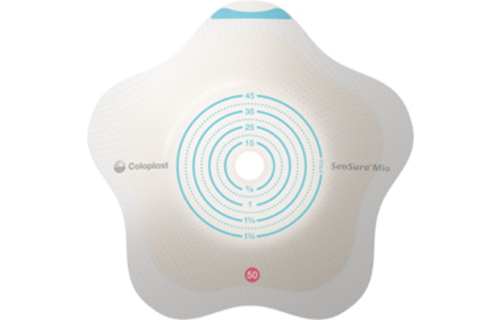 SENSURA MIO 2 PIECE CONCAVE CLICK SKIN BARRIER CUT-TO-FIT 50MM(10-45MM) BX/5