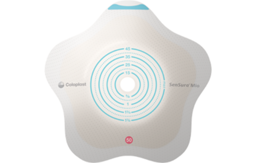 SENSURA MIO 2 PIECE CONCAVE CLICK SKIN BARRIER PRE-CUT 60MM(35-55MM) BX/5