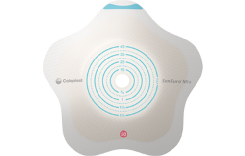 SENSURA MIO 2 PIECE CONCAVE CLICK SKIN BARRIER CUT-TO-FIT 70MM(10-65MM) BX/5
