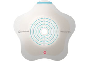 SENSURA MIO 2 PIECE CONCAVE CLICK SKIN BARRIER PRE-CUT 70MM(50-65MM) BX/5