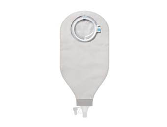 SENSURA MIO HIGH OUTPUT POUCH 2PC CLICK ,BLUE TRANSPARENT ,(60MM) BX/10