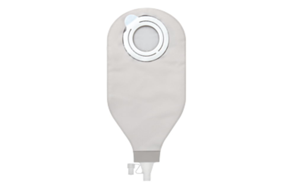 SENSURA IO FLEX HIGH OUTPUT POUCH 1080mL NEUTRAL 50mm (2") COUPLING SIZE SOFT OUTLET 12 1/2"L BX/10