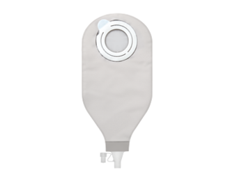 SENSURA IO FLEX HIGH OUTPUT POUCH 1080mL NEUTRAL 50mm (2") COUPLING SIZE SOFT OUTLET 12 1/2"L BX/10