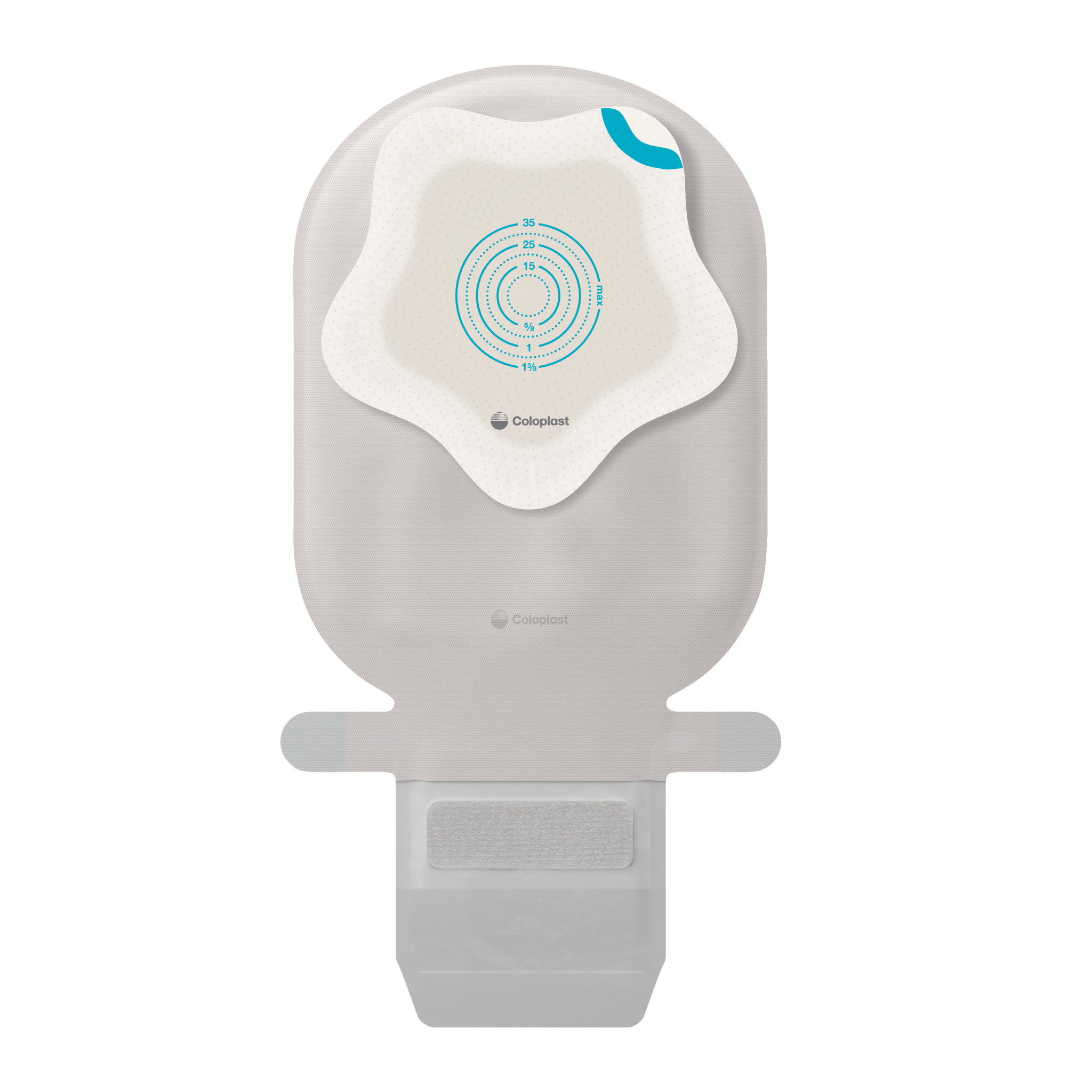 SENSURA MIO KIDS 1 PIECE DRAINABLE POUCH MIDI TRANSPARENT 0-35MM BX/10