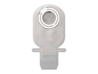 SENSURA MIO KIDS FLEX DRAINABLE POUCH MIDI TRANSPARENT 35MM BX/10