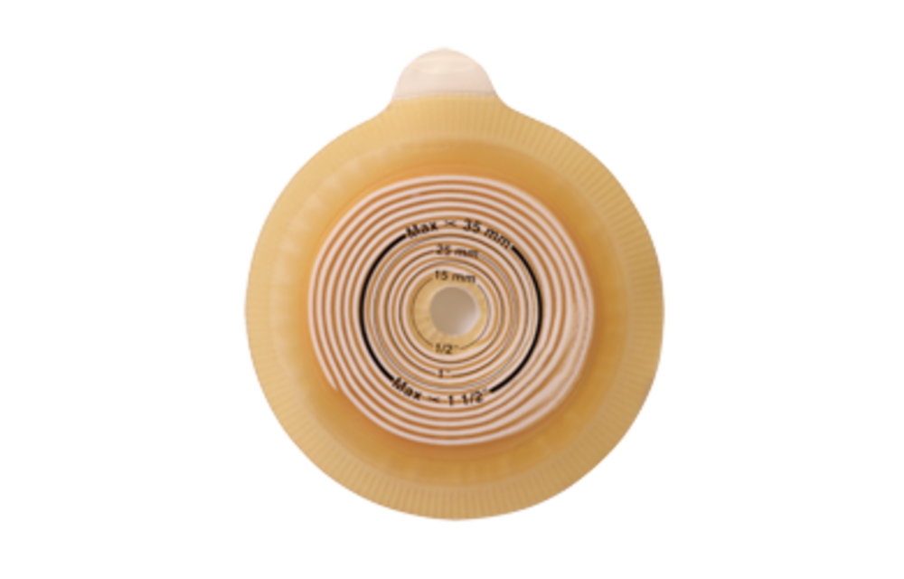 ASSURA PEDIATRIC SKIN BARRIER, CUT-TO-FIT UP TO 1 3/8IN (35MM) BX/5