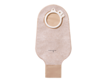 ASSURA TRANSPARENT DRAINABLE POUCH, FLANGE SIZE 2IN (50MM) BX/10