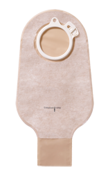 ASSURA TRANSPARENT DRAINABLE POUCH, FLANGE SIZE 2 3/8IN (60MM) BX/10