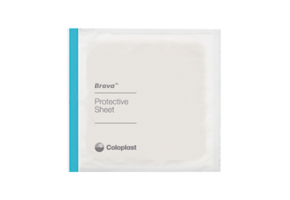 BRAVA PROTECTIVE SHEETS, SIZE 4IN X 4IN (10CM X 10CM) BX/10