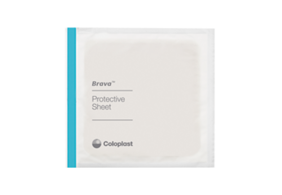 BRAVA PROTECTIVE SHEETS, SIZE 4IN X 4IN (10CM X 10CM) BX/10