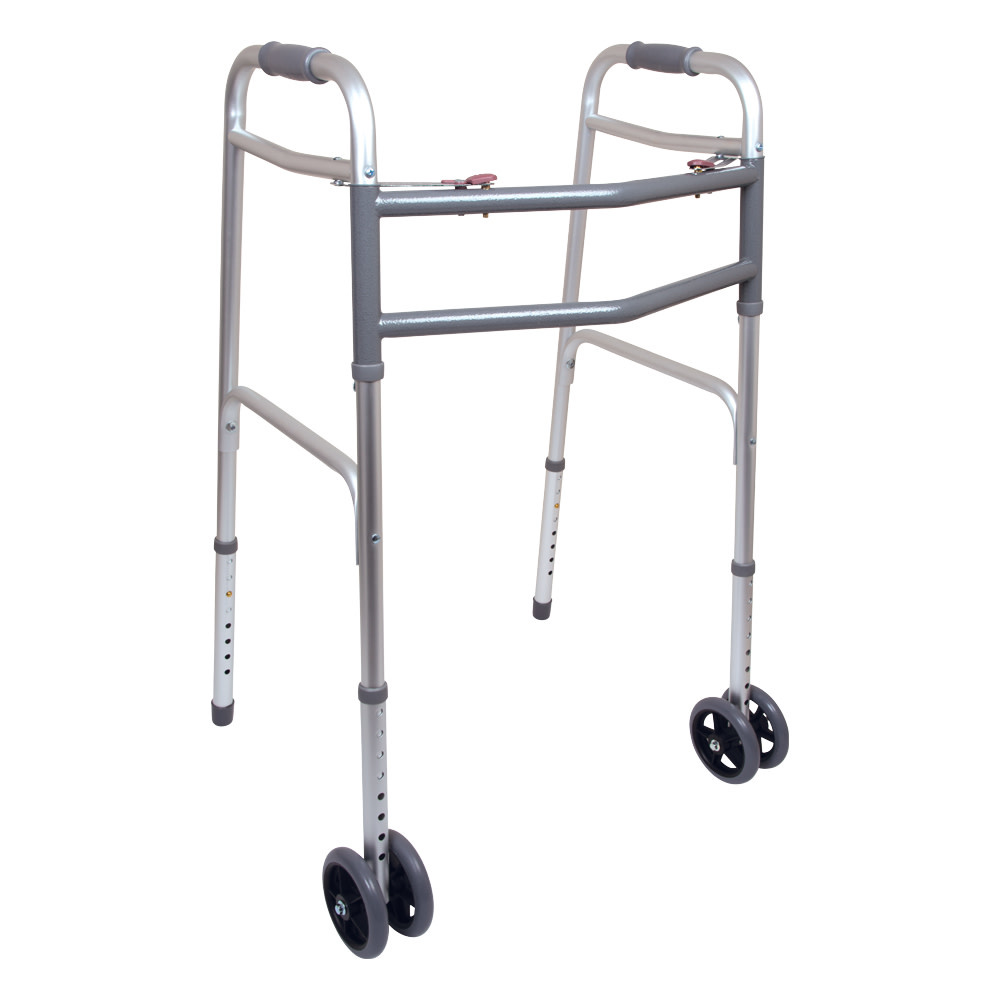 Probasics Bariatric 2-Button Walker with 5-inch wheels