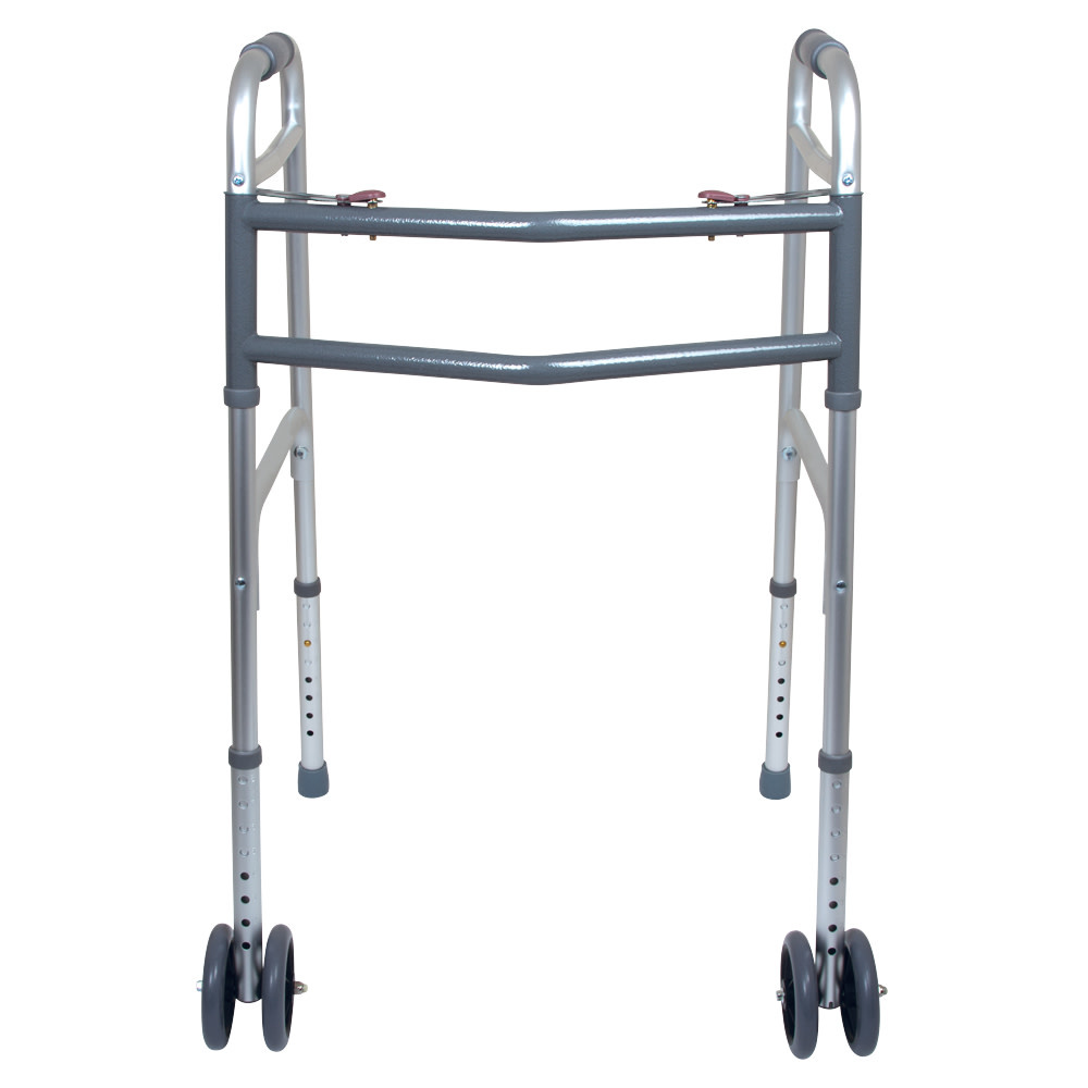 Probasics Bariatric 2-Button Walker with 5-inch wheels