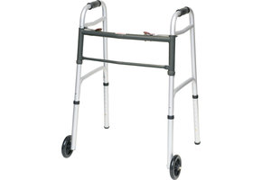 Probasics Aluminium Two-Button Release Folding junior Walker With 5" Wheels