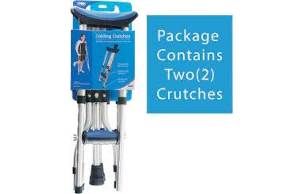 Carex Folding Crutches
