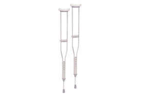 Drive Push-Button Aluminum Crutches