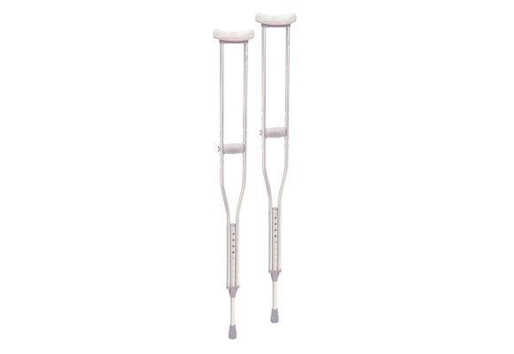 Drive Push-Button Aluminum Crutches